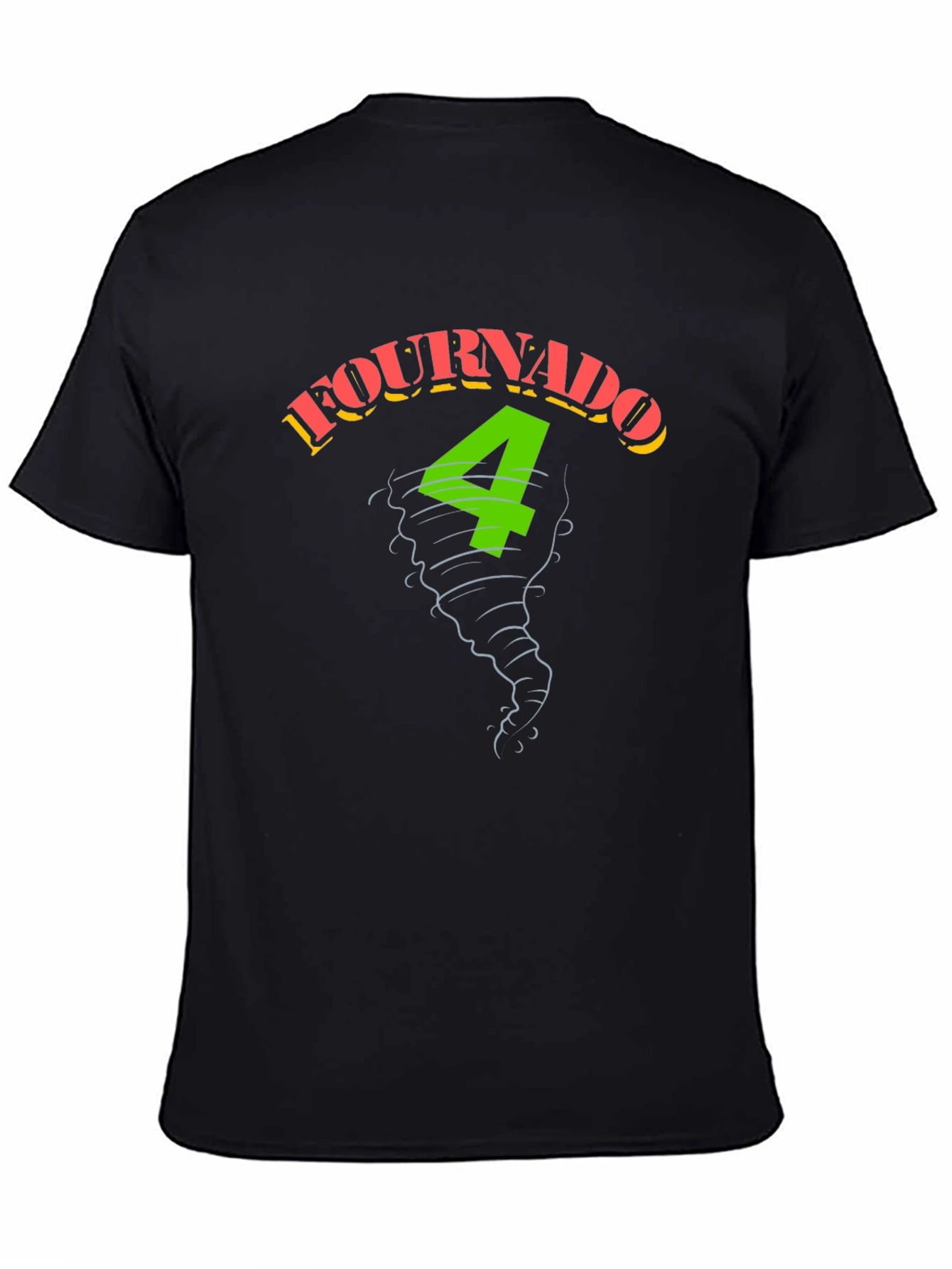 Fournado 4 Graphic Tee - Black Short Sleeve
