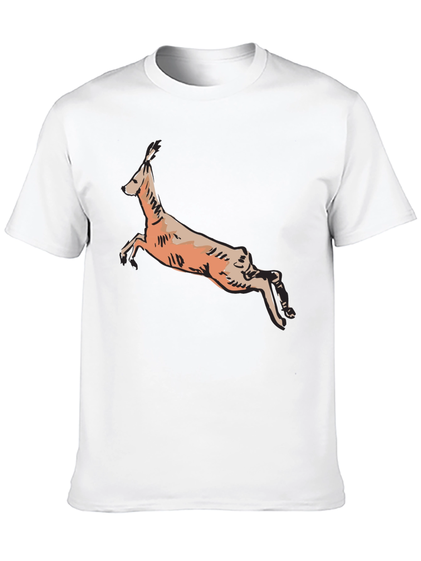 Hare Graphic Print T-Shirt