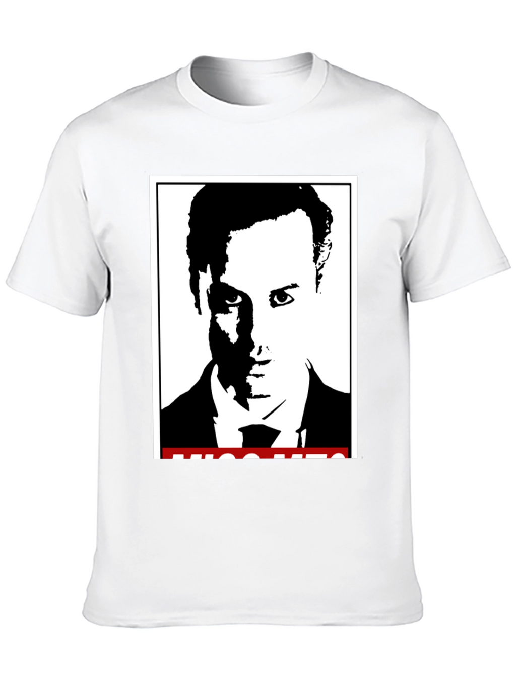Stylish Black T-Shirt with Graphic Print
