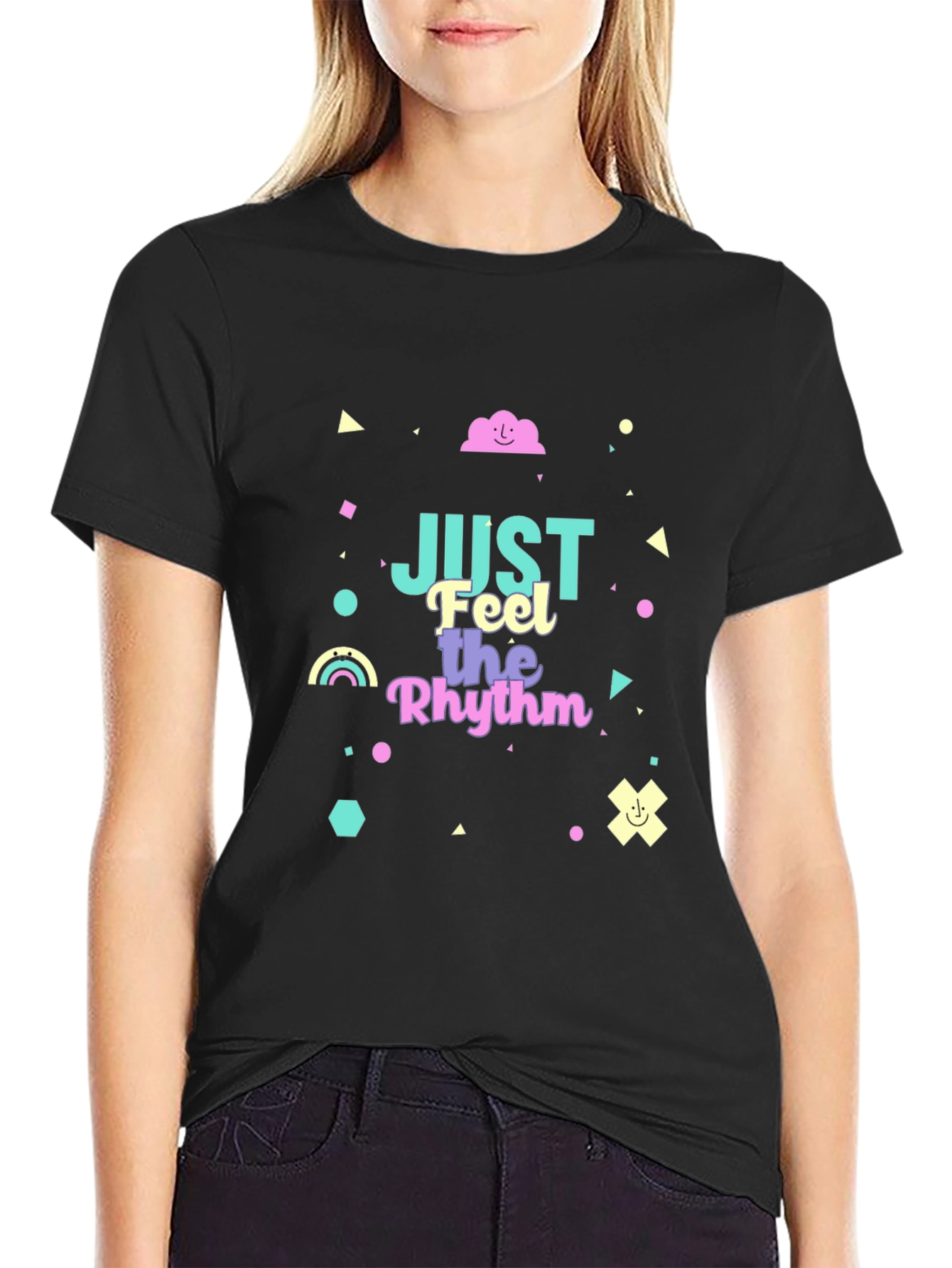 Just Feel The Rhythm Graphic Tee