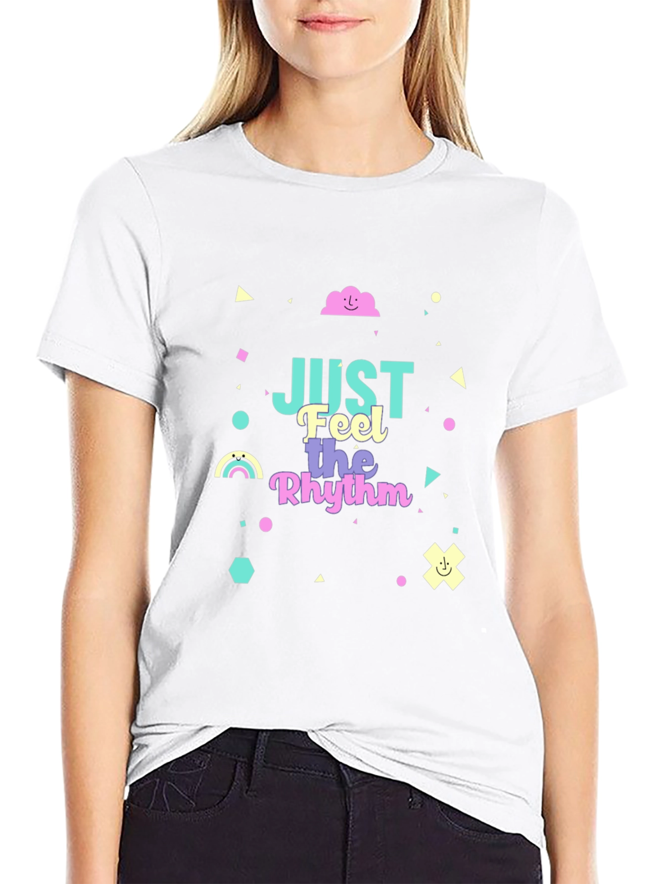 Just Feel The Rhythm Graphic Tee