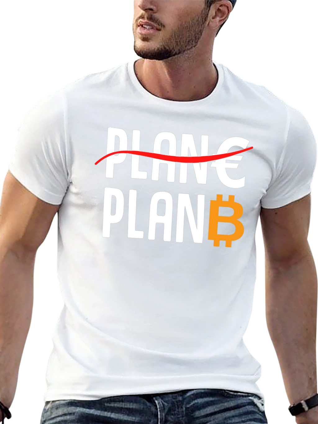 Plan B Bitcoin Black T-Shirt