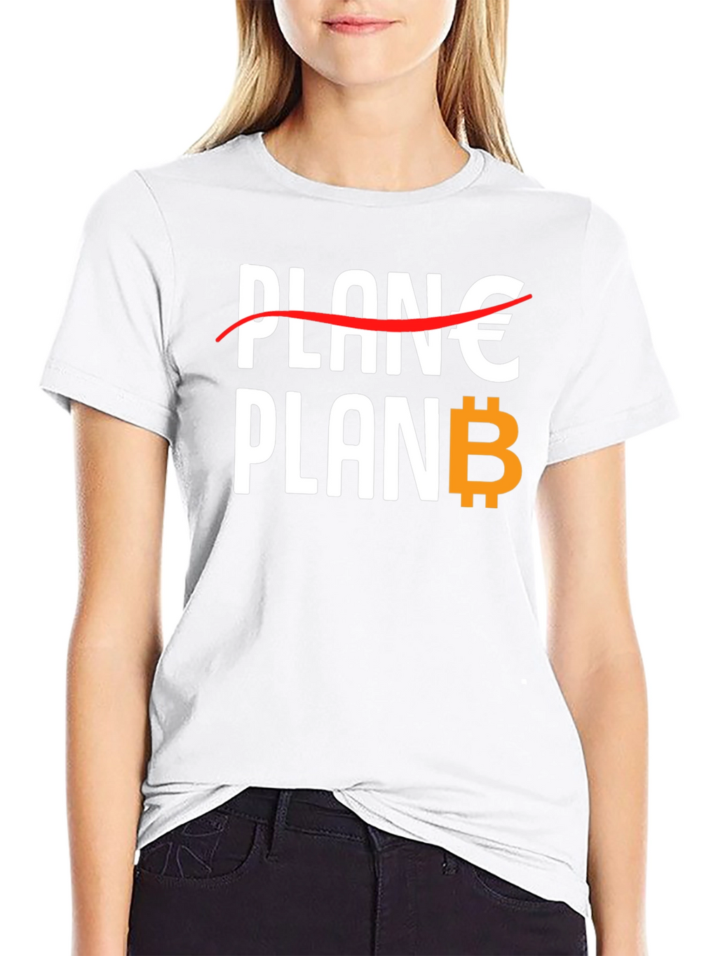 Plan B Bitcoin Black T-Shirt