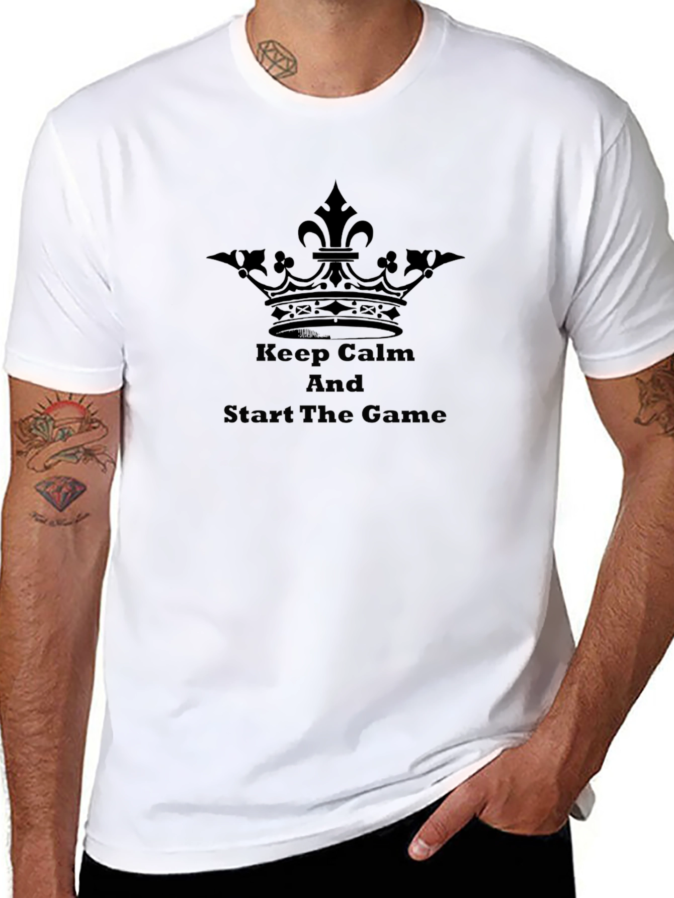 Keep Calm and Start the Game T-Shirt