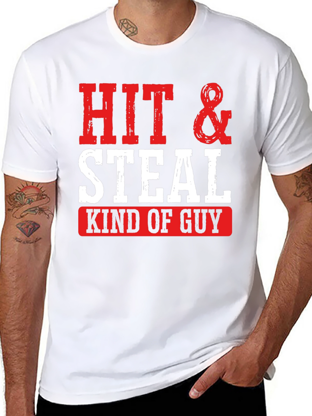 Hit & Steal Kind of Guy Graphic Tee