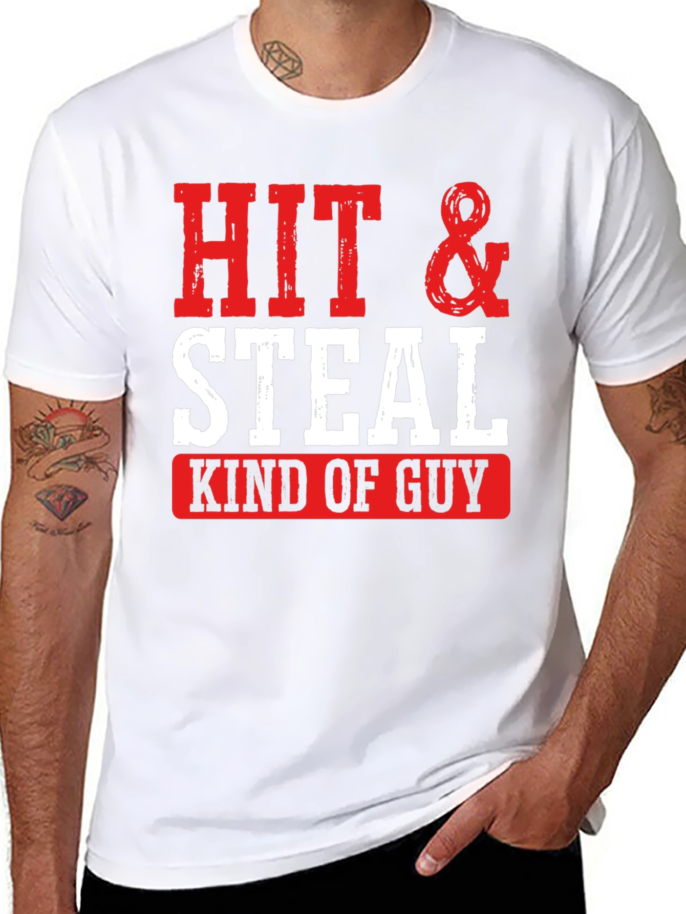 Hit & Steal Kind of Guy Graphic Tee