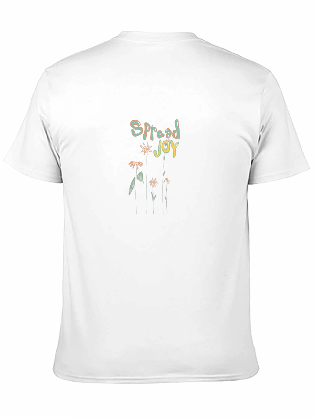 Spread Joy Graphic Tee - Black Casual Shirt