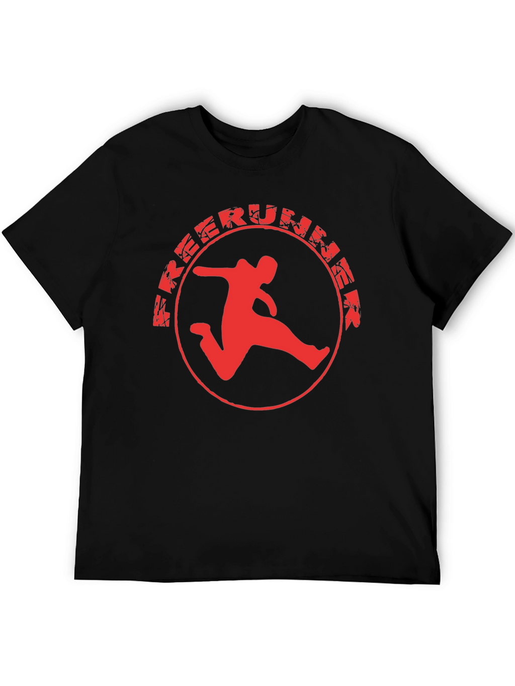 Freerummer Graphic Tee - Black Cotton