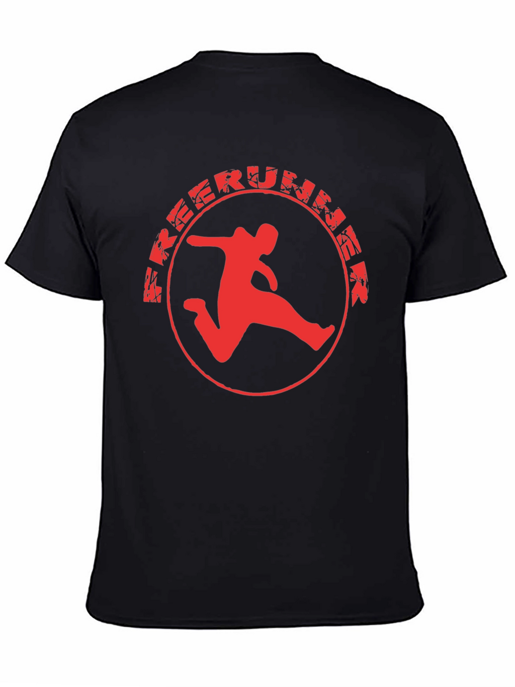 Freerummer Graphic Tee - Black Cotton