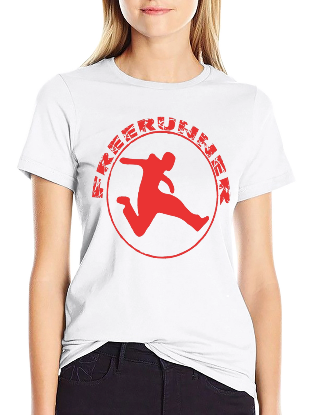 Freerummer Graphic Tee - Black Cotton