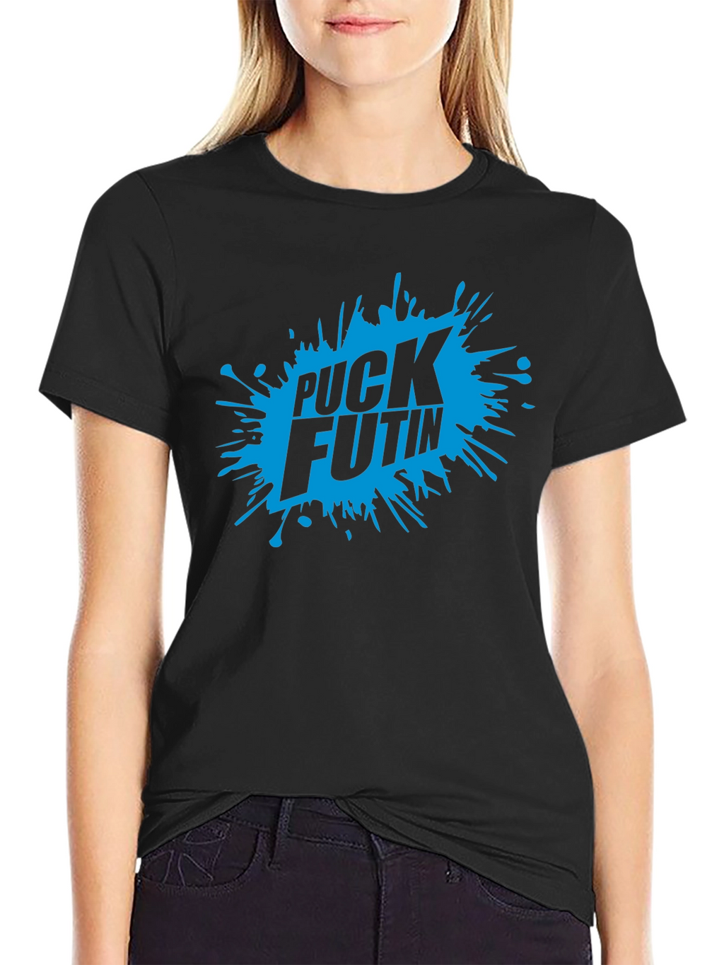 Puck Futin Graphic T-Shirt - Trendy & Bold Design
