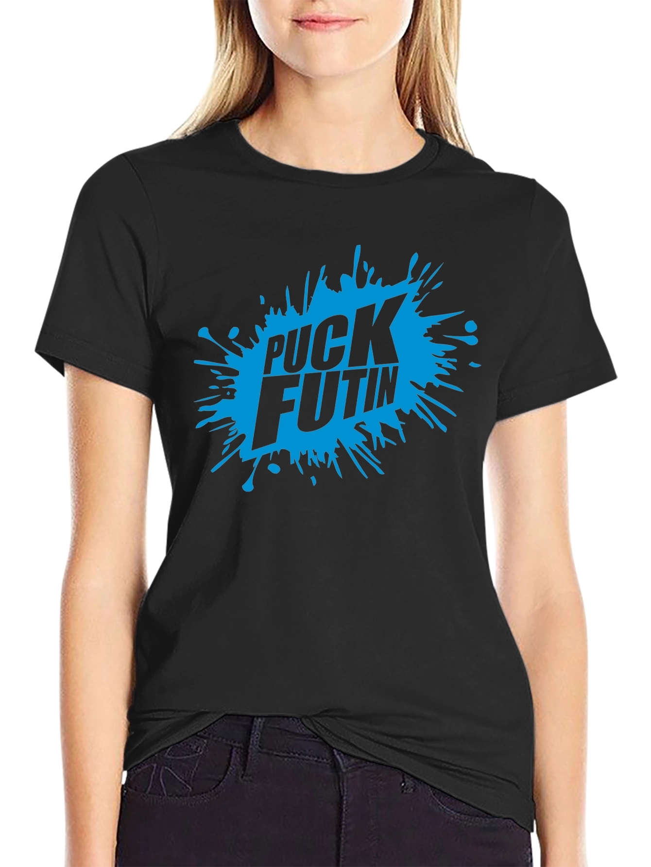 Puck Futin Graphic T-Shirt - Trendy & Bold Design