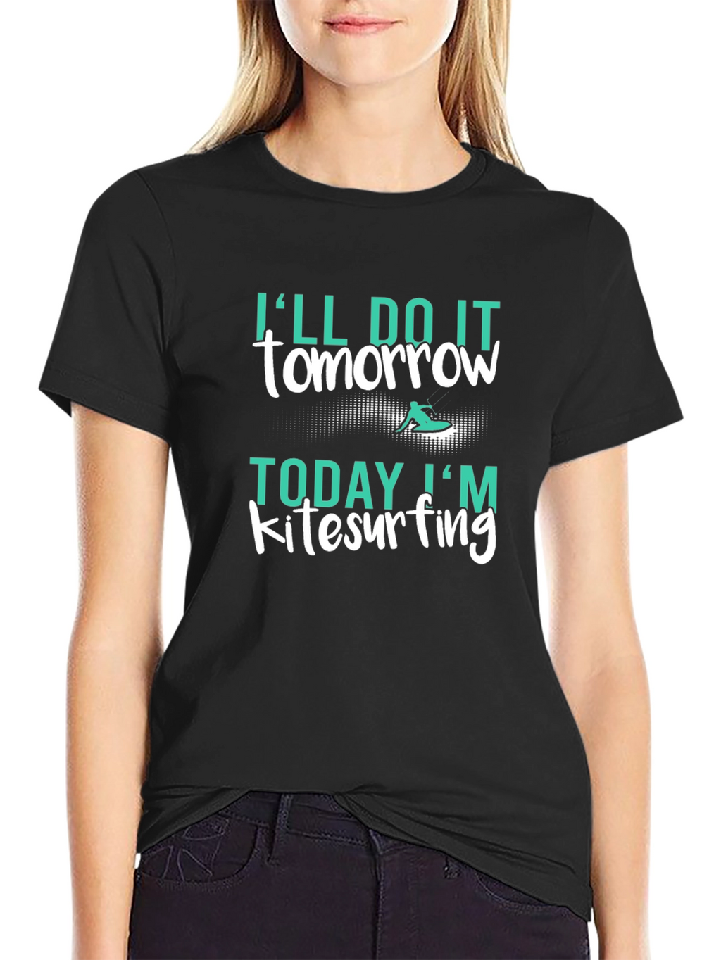 Kitesurfing T-Shirt: Ill Do It Tomorrow