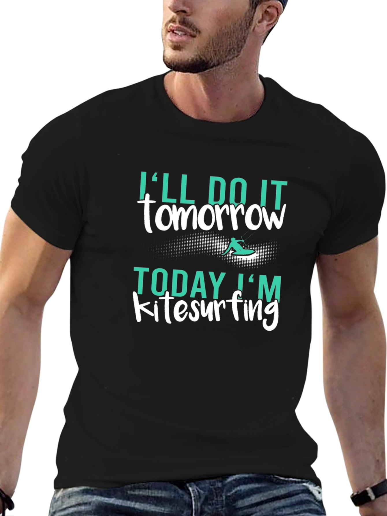 Kitesurfing T-Shirt: Ill Do It Tomorrow