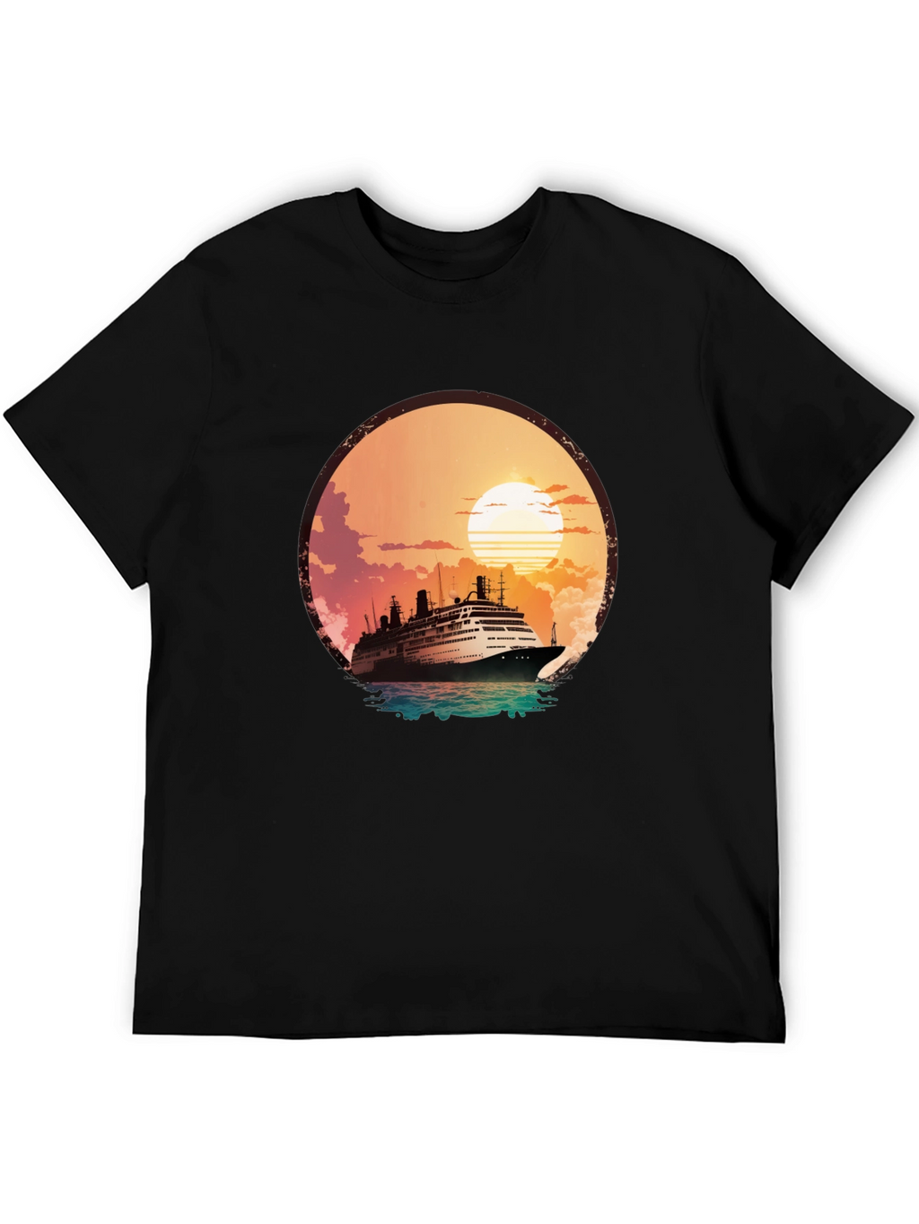 Sunset Cruise Graphic T-Shirt