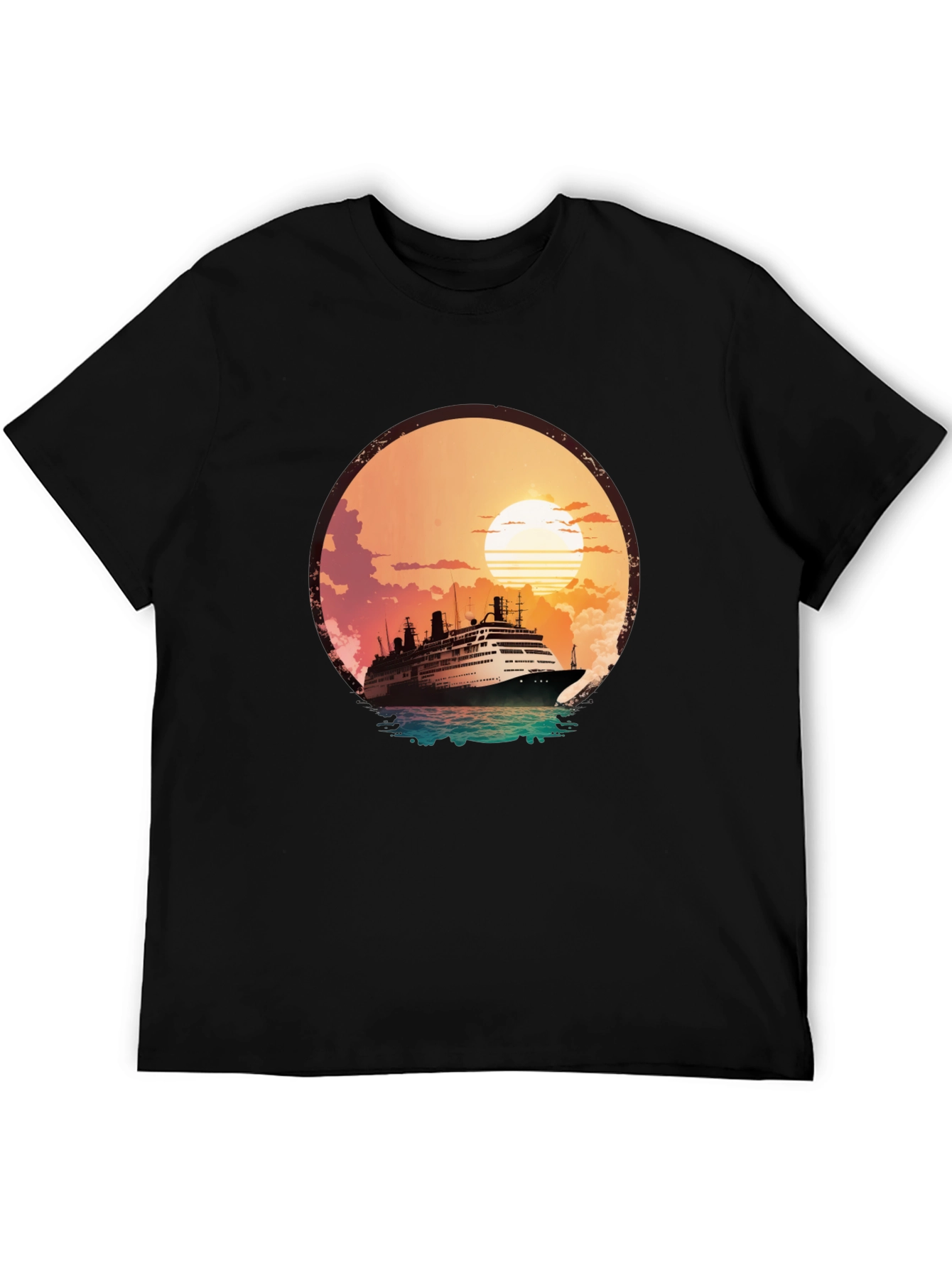 Sunset Cruise Graphic T-Shirt