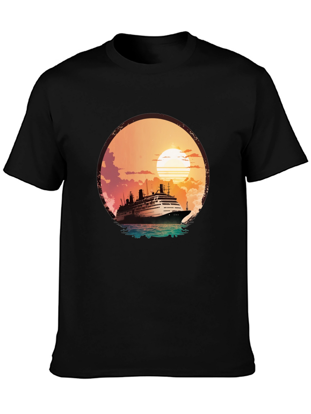 Sunset Cruise Graphic T-Shirt