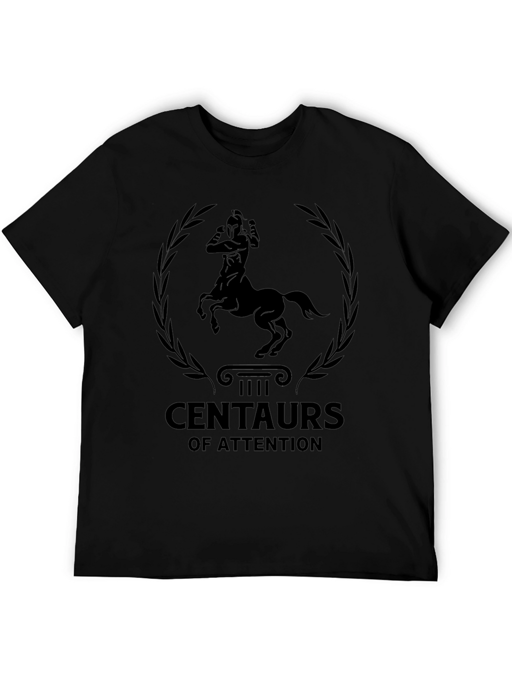 Centaur of Attention Graphic Tee - Black