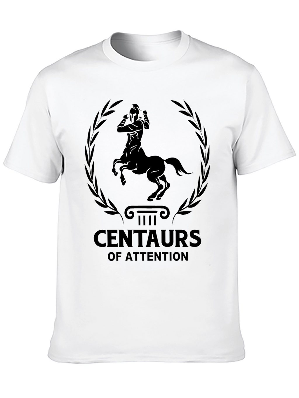 Centaur of Attention Graphic Tee - Black