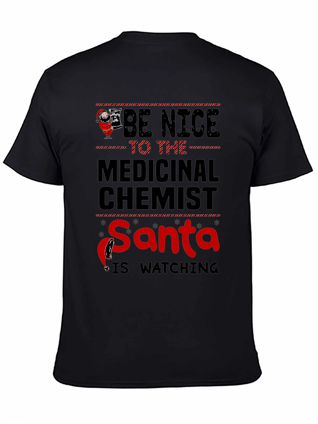 Medicinal Chemist Santa Christmas T-Shirt