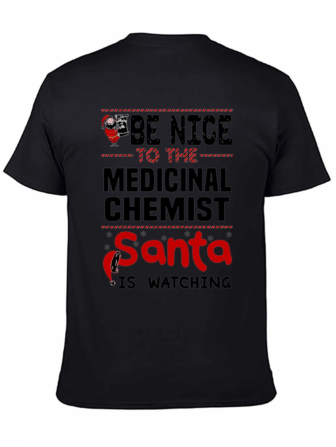 Medicinal Chemist Santa Christmas T-Shirt