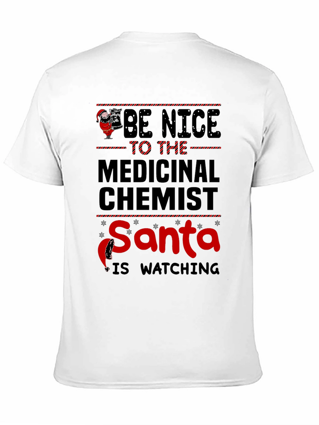 Medicinal Chemist Santa Christmas T-Shirt