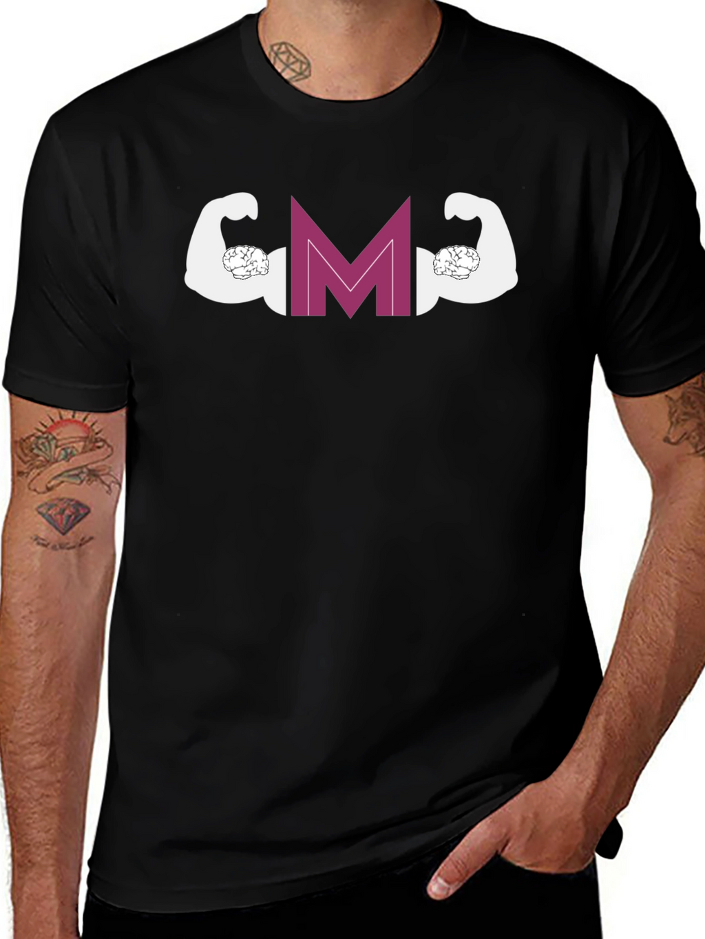 Smart Muscle T-Shirt - Brain Power!