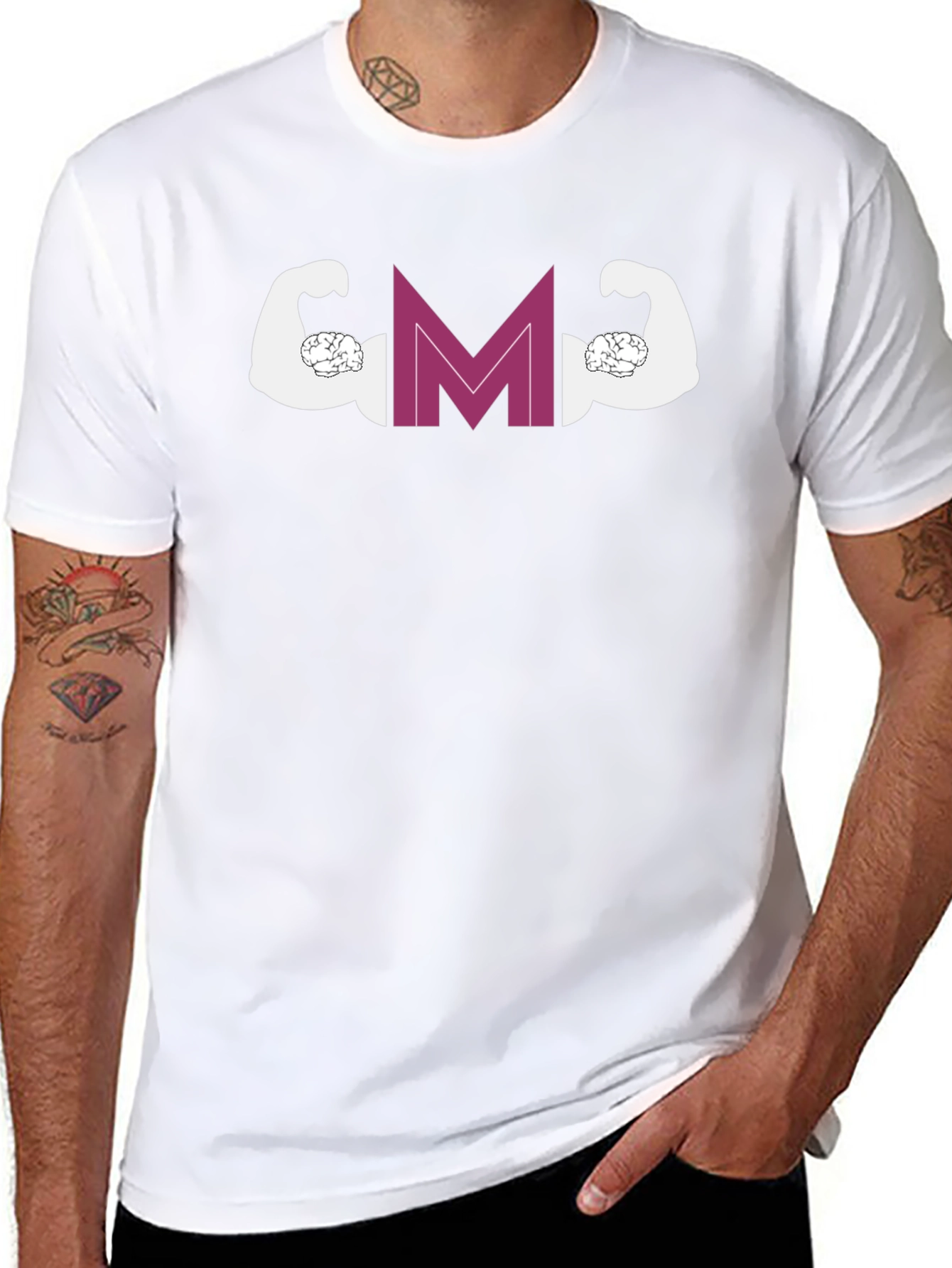 Smart Muscle T-Shirt - Brain Power!