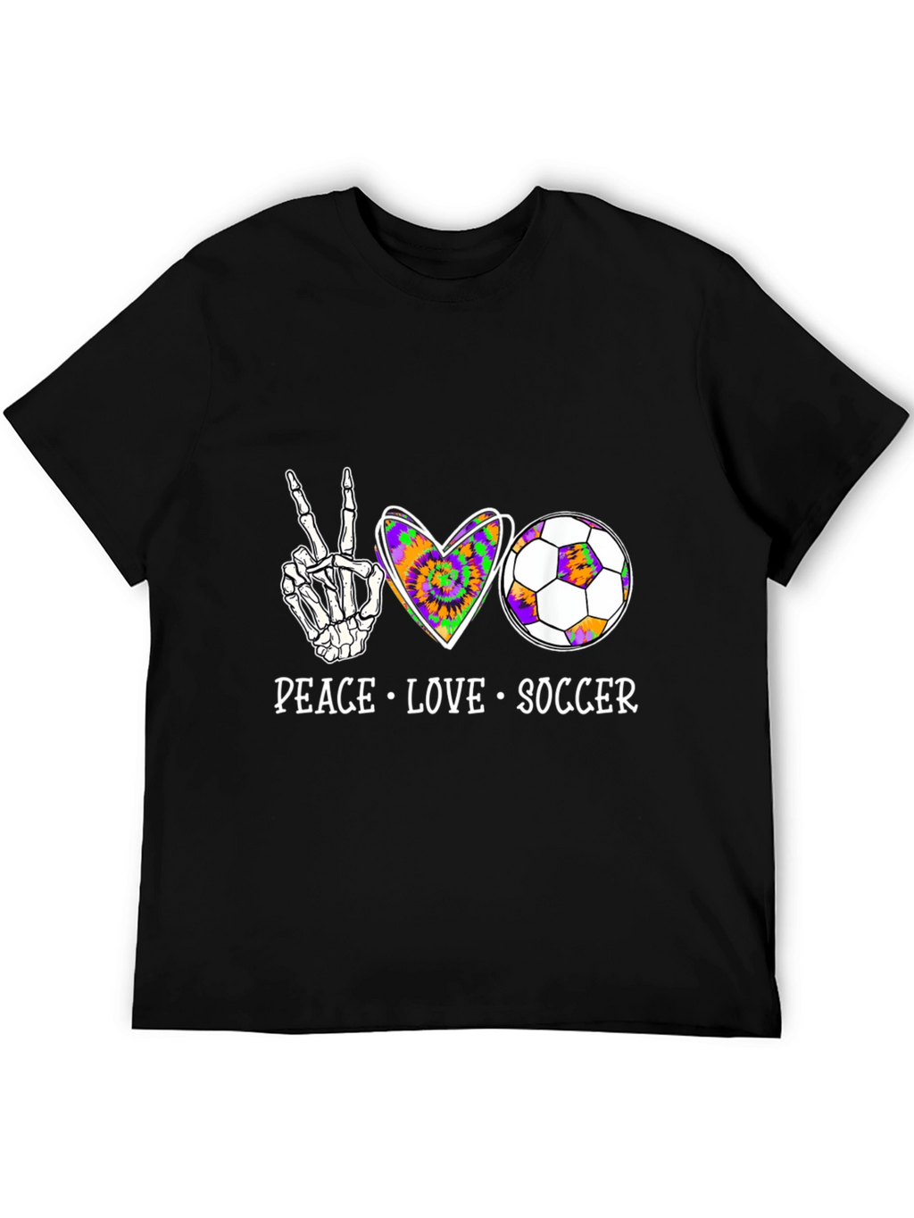 Peace Love Soccer T-Shirt