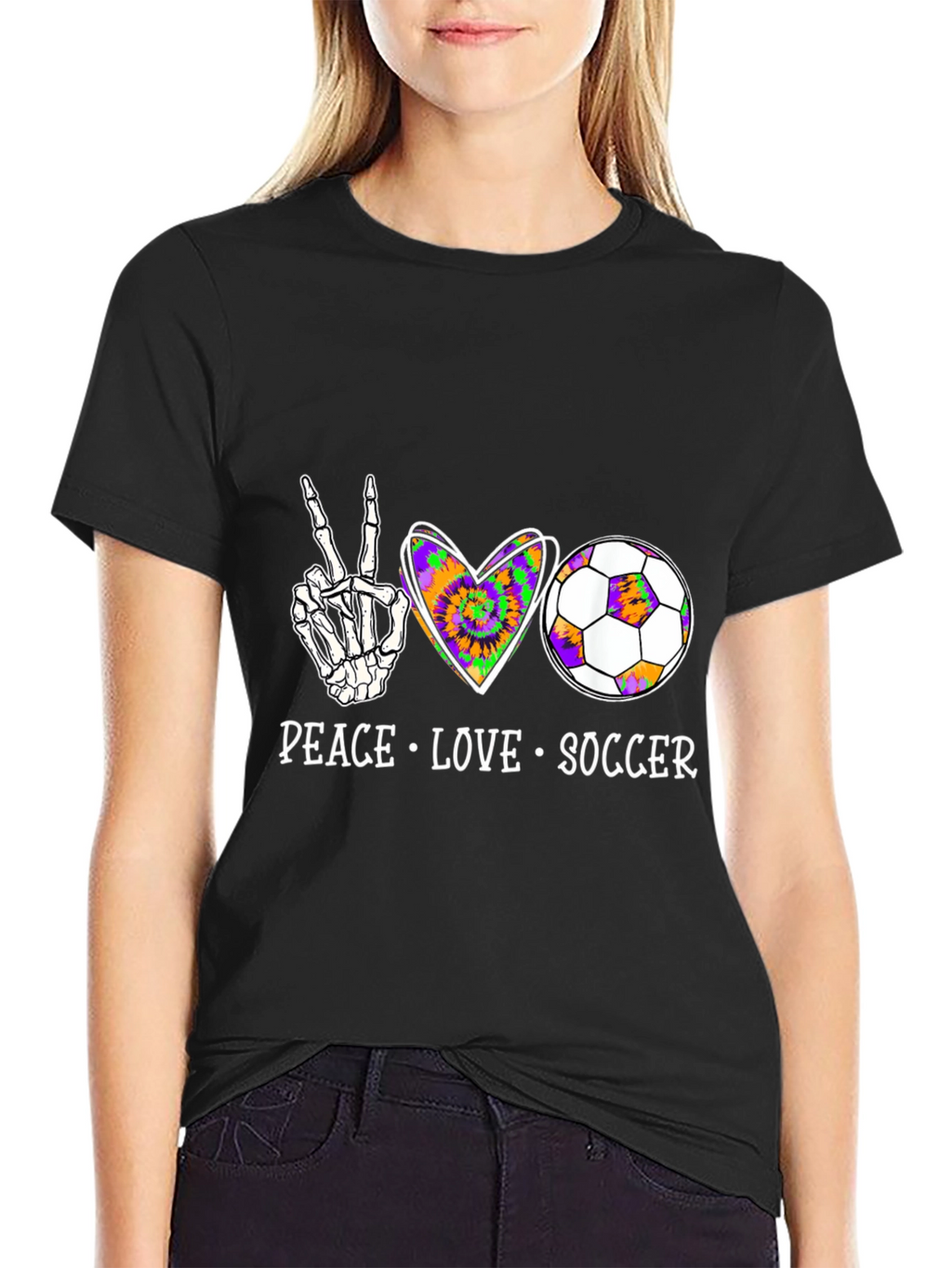 Peace Love Soccer T-Shirt