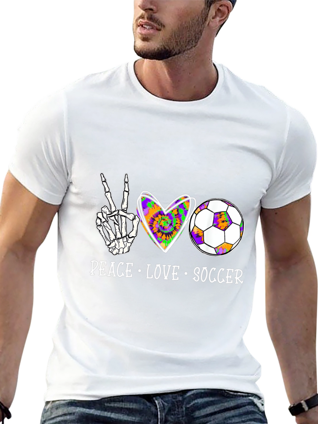 Peace Love Soccer T-Shirt