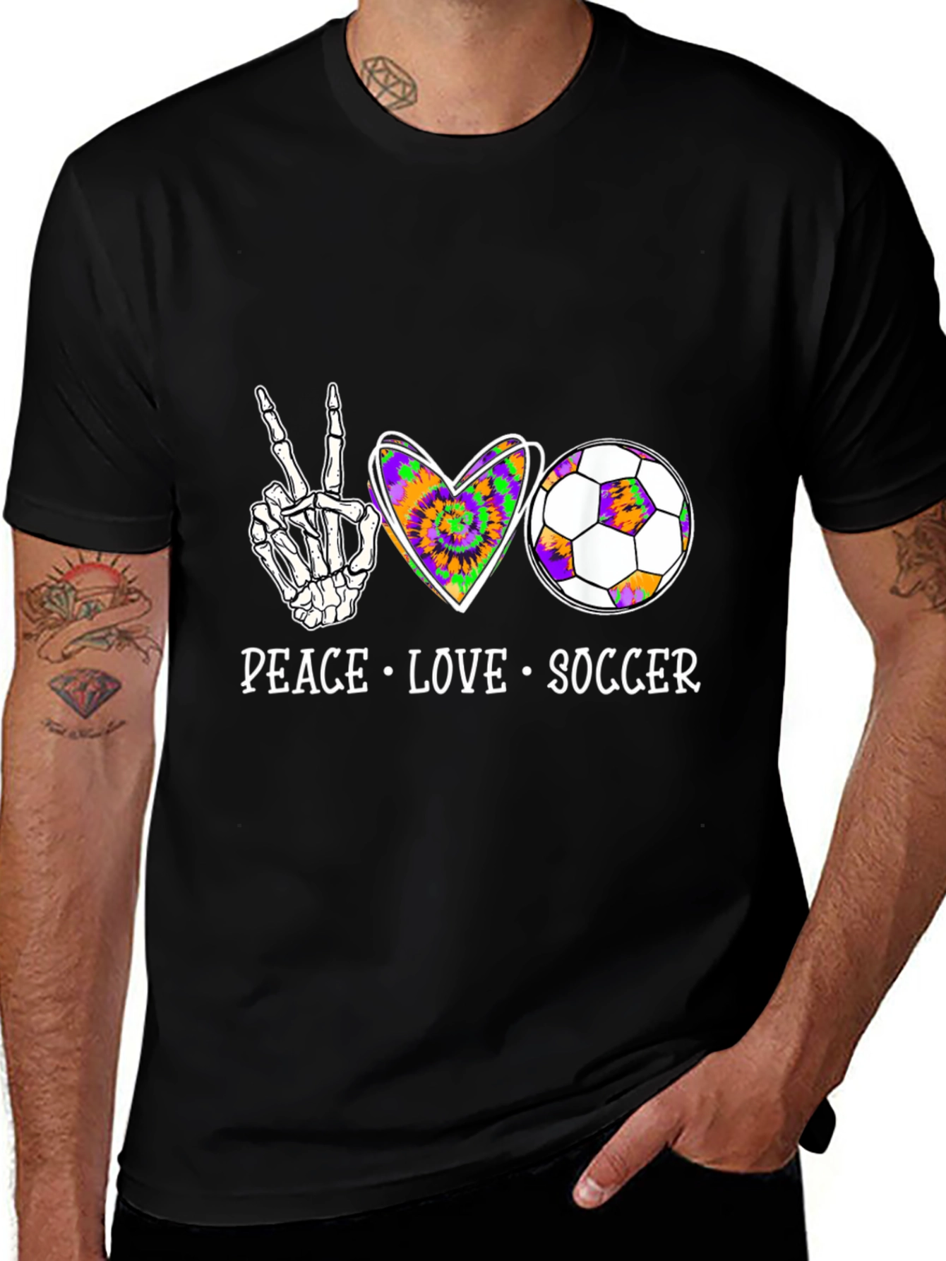 Peace Love Soccer T-Shirt