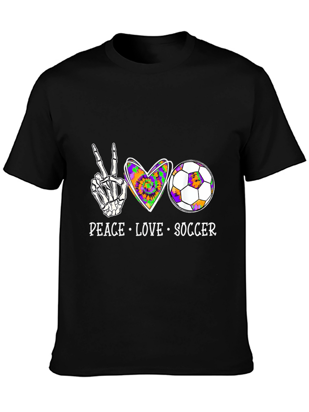 Peace Love Soccer T-Shirt