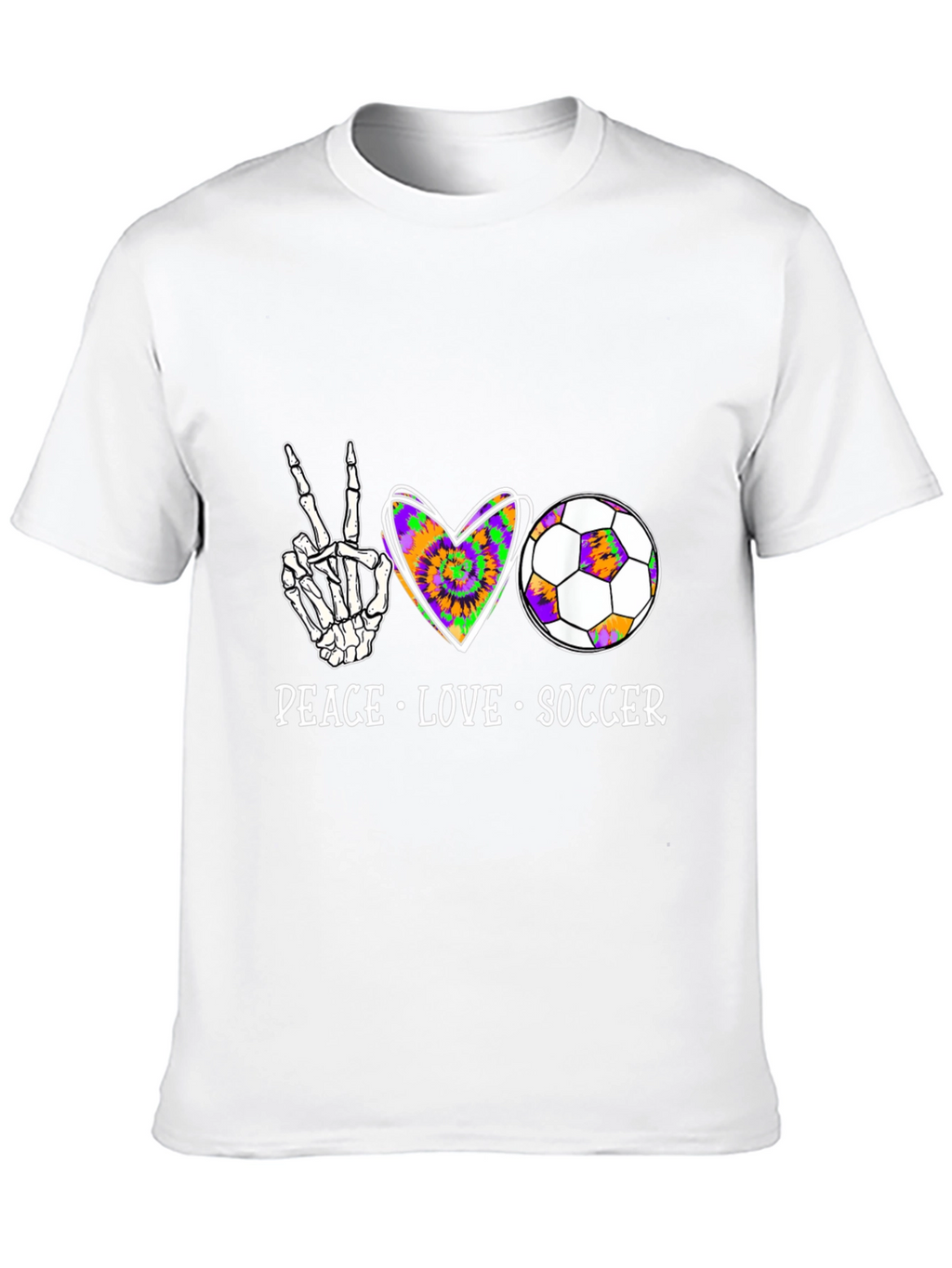 Peace Love Soccer T-Shirt