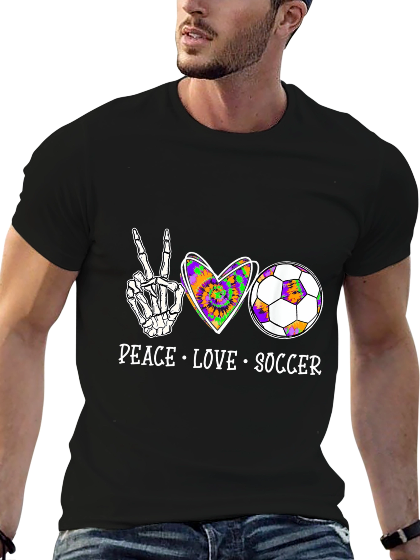 Peace Love Soccer T-Shirt