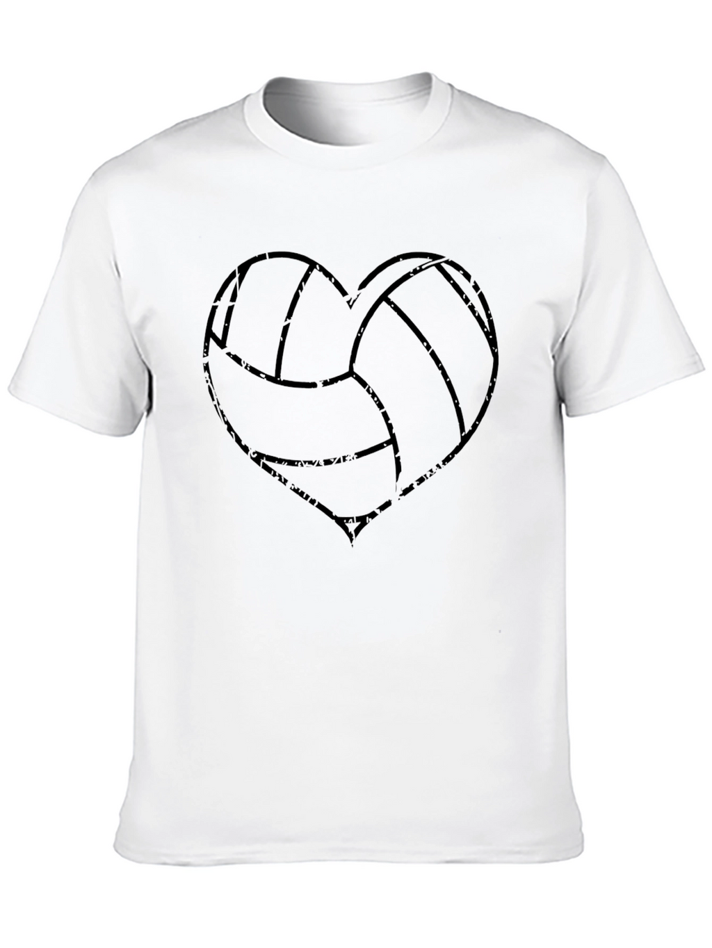 Volleyball Heart Graphic Tee
