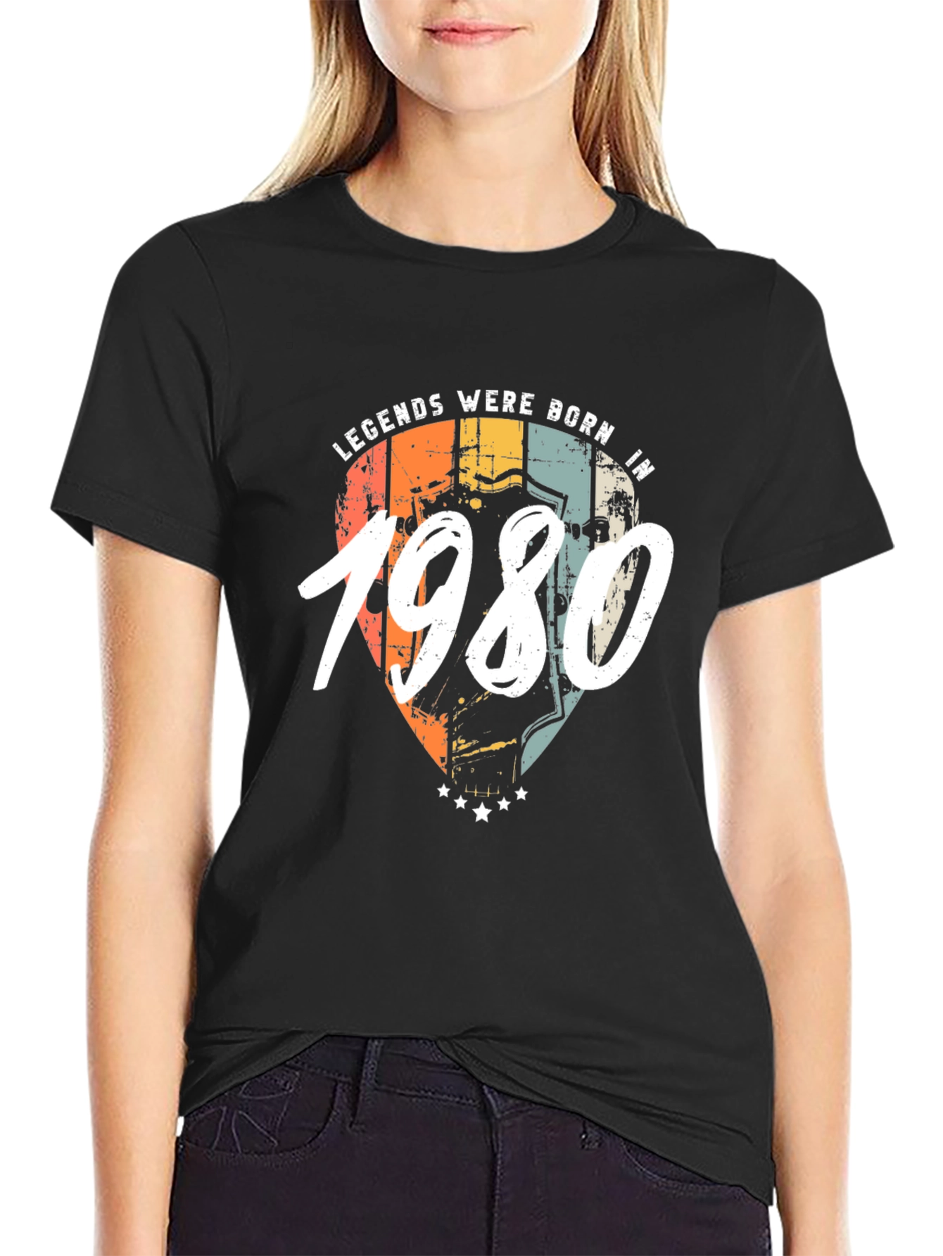 Legends Born In 1980 T-Shirt - Retro Birthday Gift