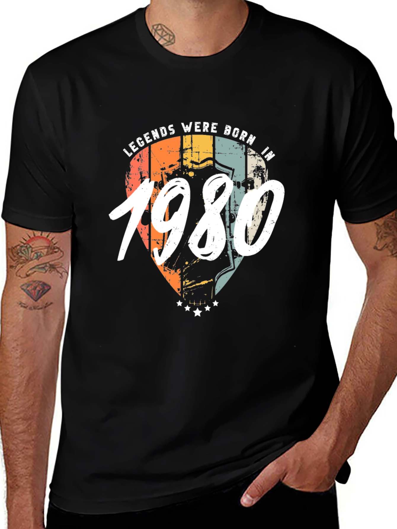 Legends Born In 1980 T-Shirt - Retro Birthday Gift