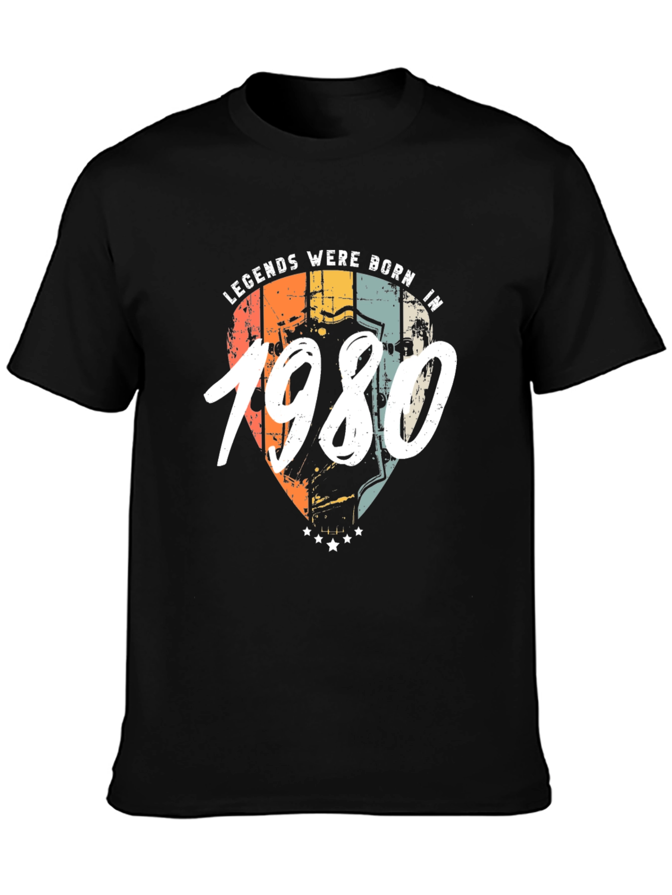 Legends Born In 1980 T-Shirt - Retro Birthday Gift