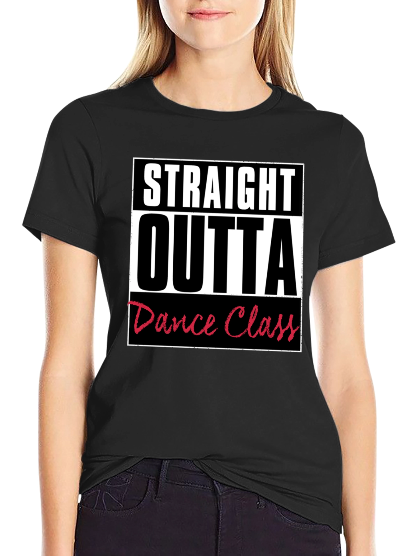 Straight Outta Dance Class Graphic T-Shirt