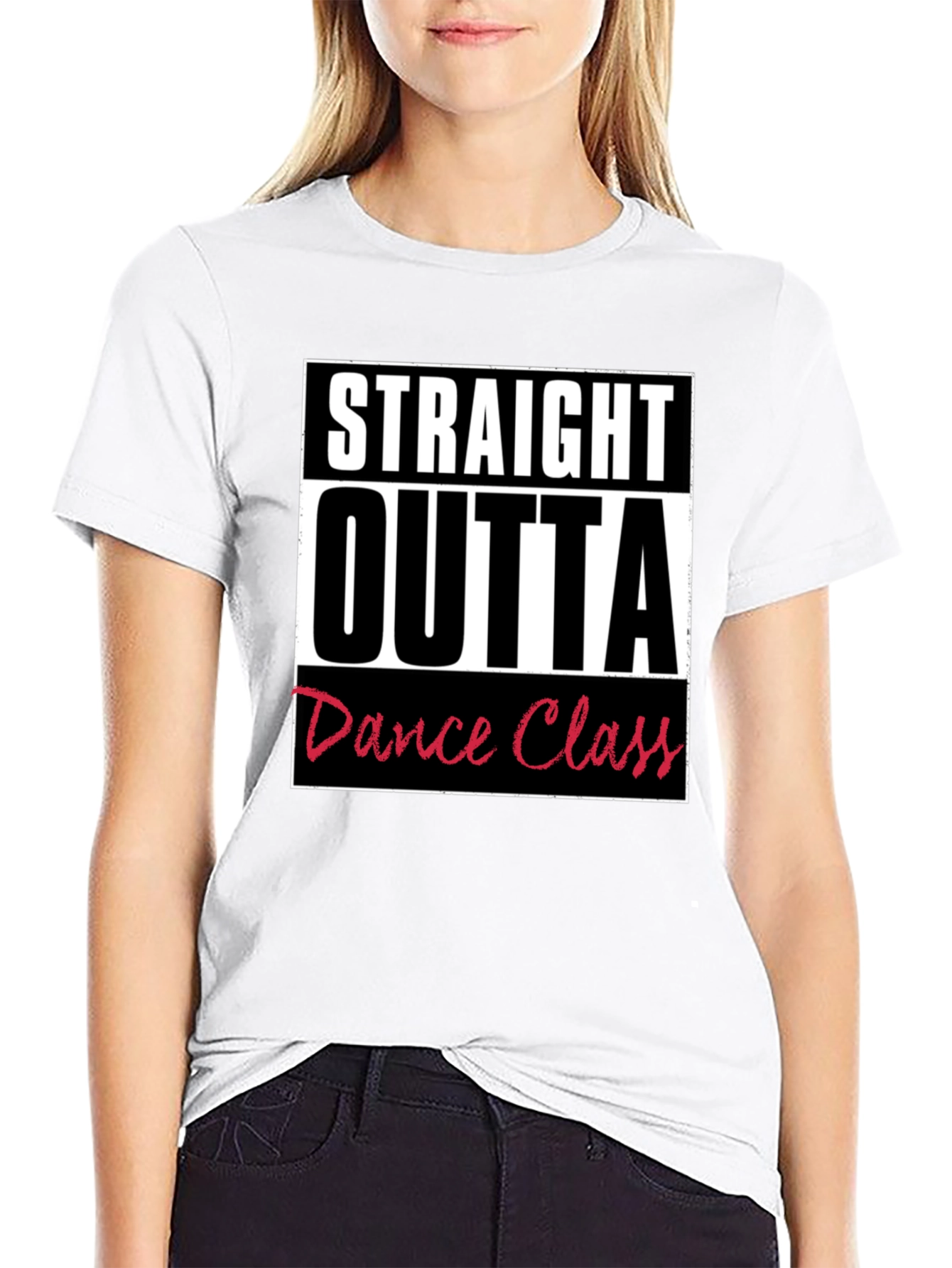 Straight Outta Dance Class Graphic T-Shirt