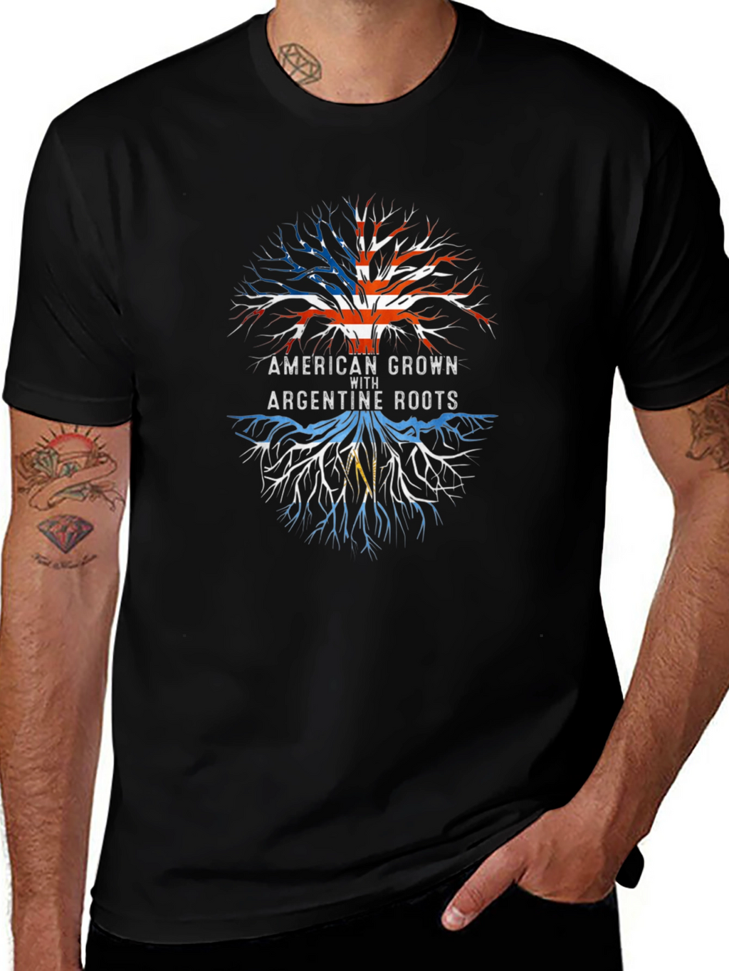 American Grown Argentine Roots T-Shirt