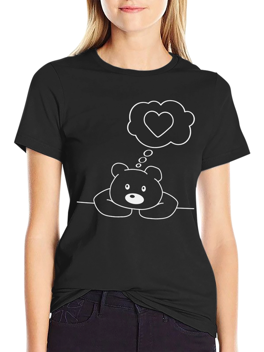 Cute Bear Heart T-Shirt