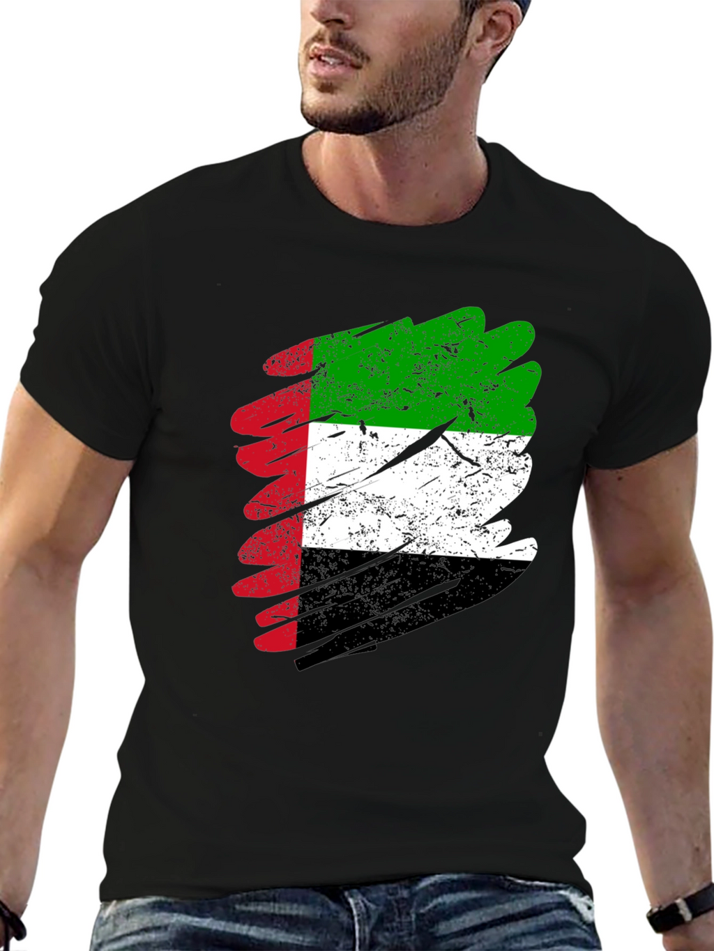 UAE Flag T-Shirt United Arab Emirates Pride Tee