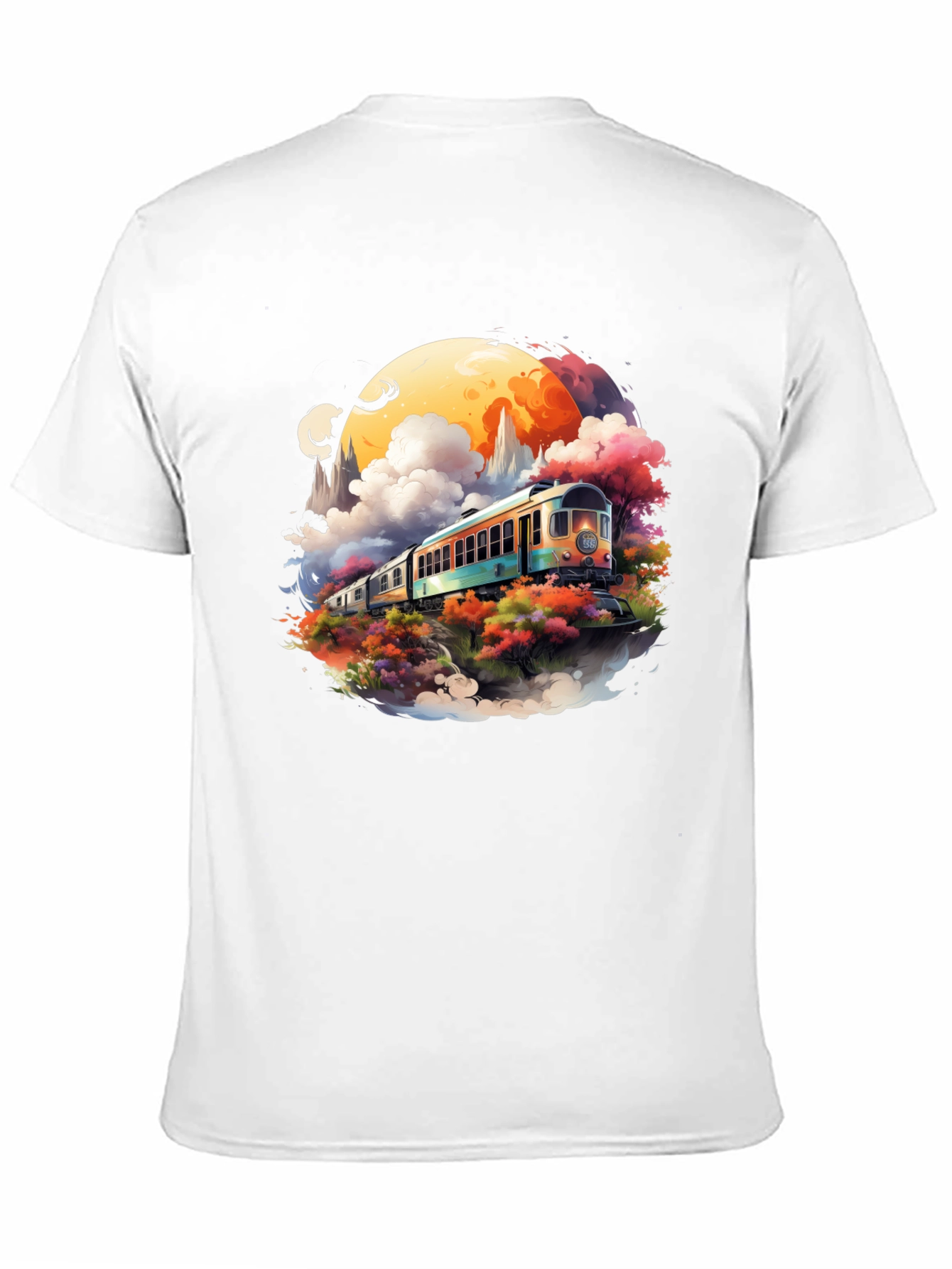 Scenic Train Ride Graphic Tee - Unique Design!