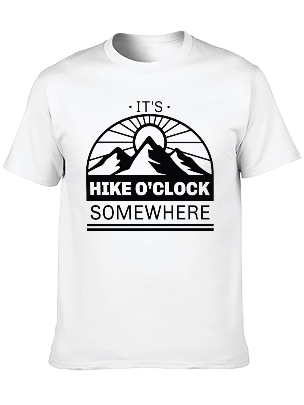 Hike OClock Somewhere Graphic T-Shirt