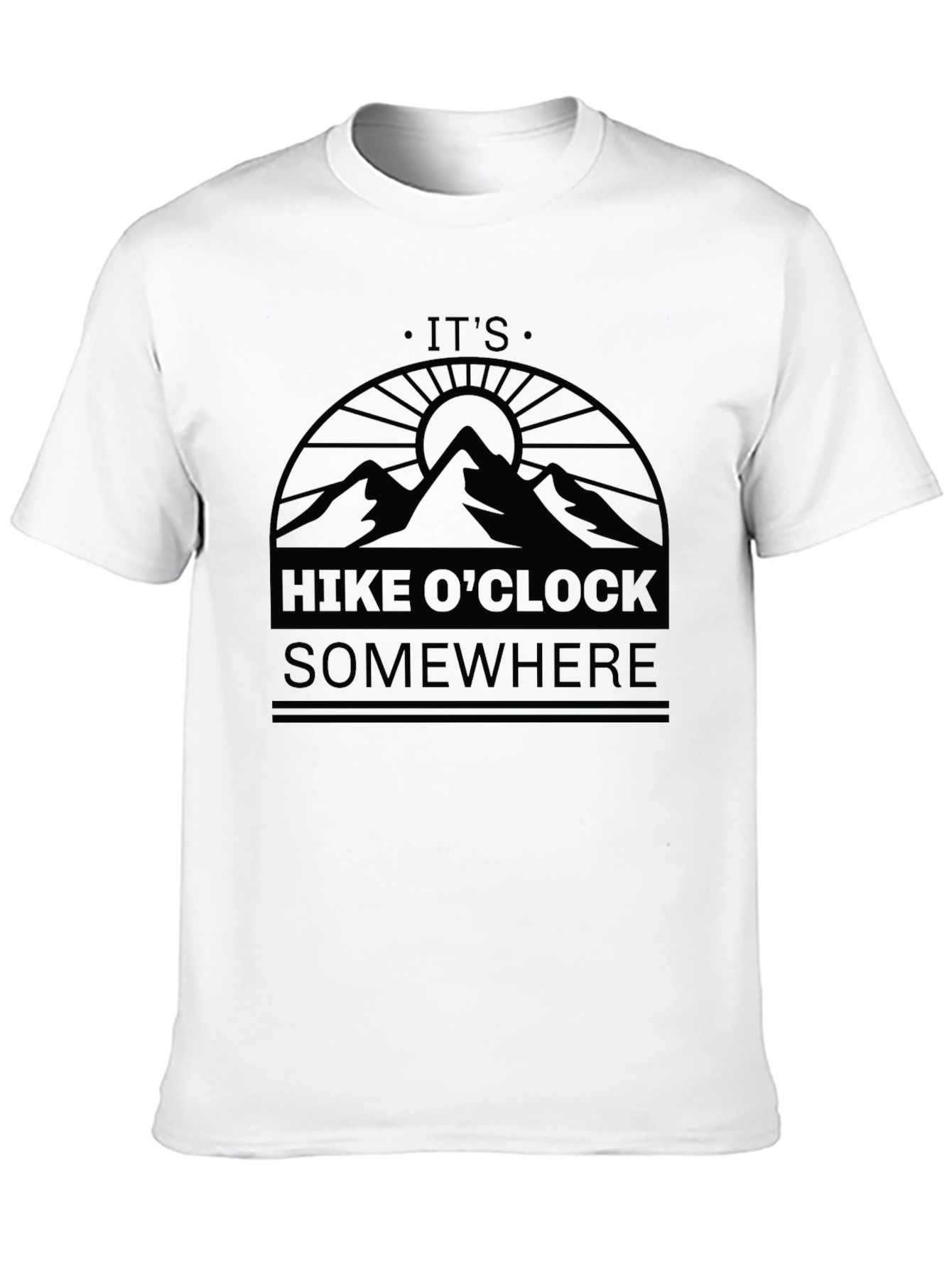 Hike OClock Somewhere Graphic T-Shirt