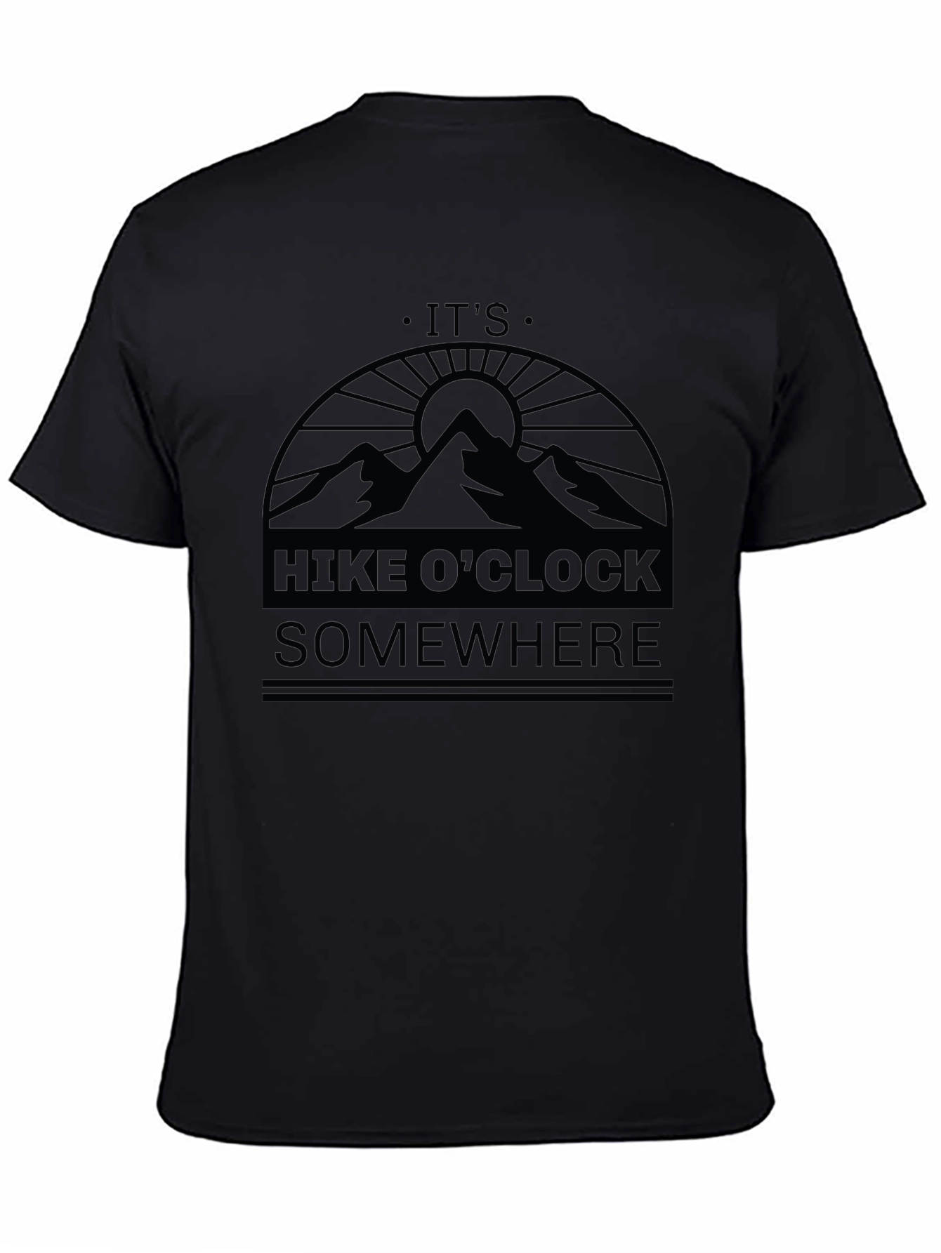 Hike OClock Somewhere Graphic T-Shirt