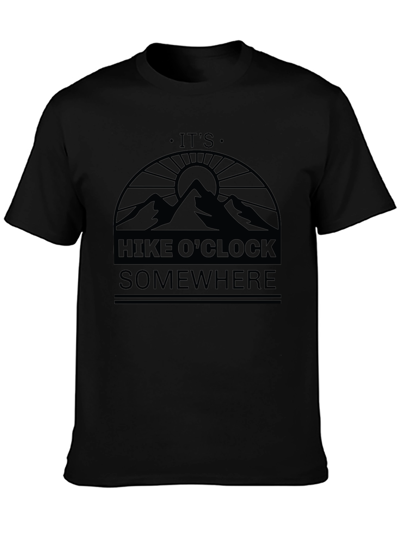 Hike OClock Somewhere Graphic T-Shirt