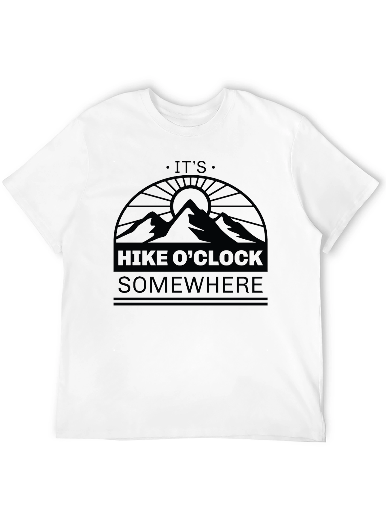 Hike OClock Somewhere Graphic T-Shirt